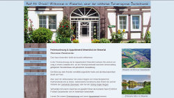 Ferienwohnung - Appartement - Weserblick - Wesertal-Gieselwerder