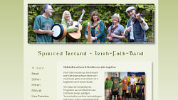 Vorschaubild folkband.spirited-ireland.net